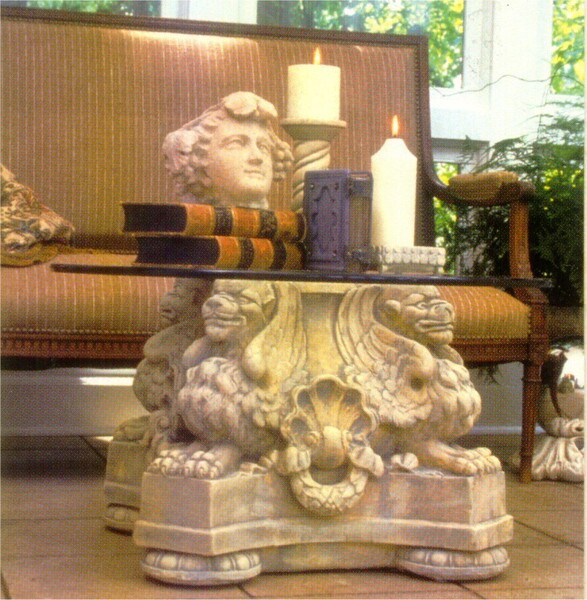 Gothic Chimera Cocktail Table Base